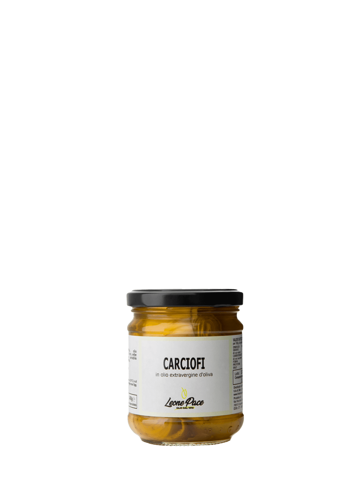 Carciofini in Olio Extra Vergine di Oliva - Vasetto 200gr