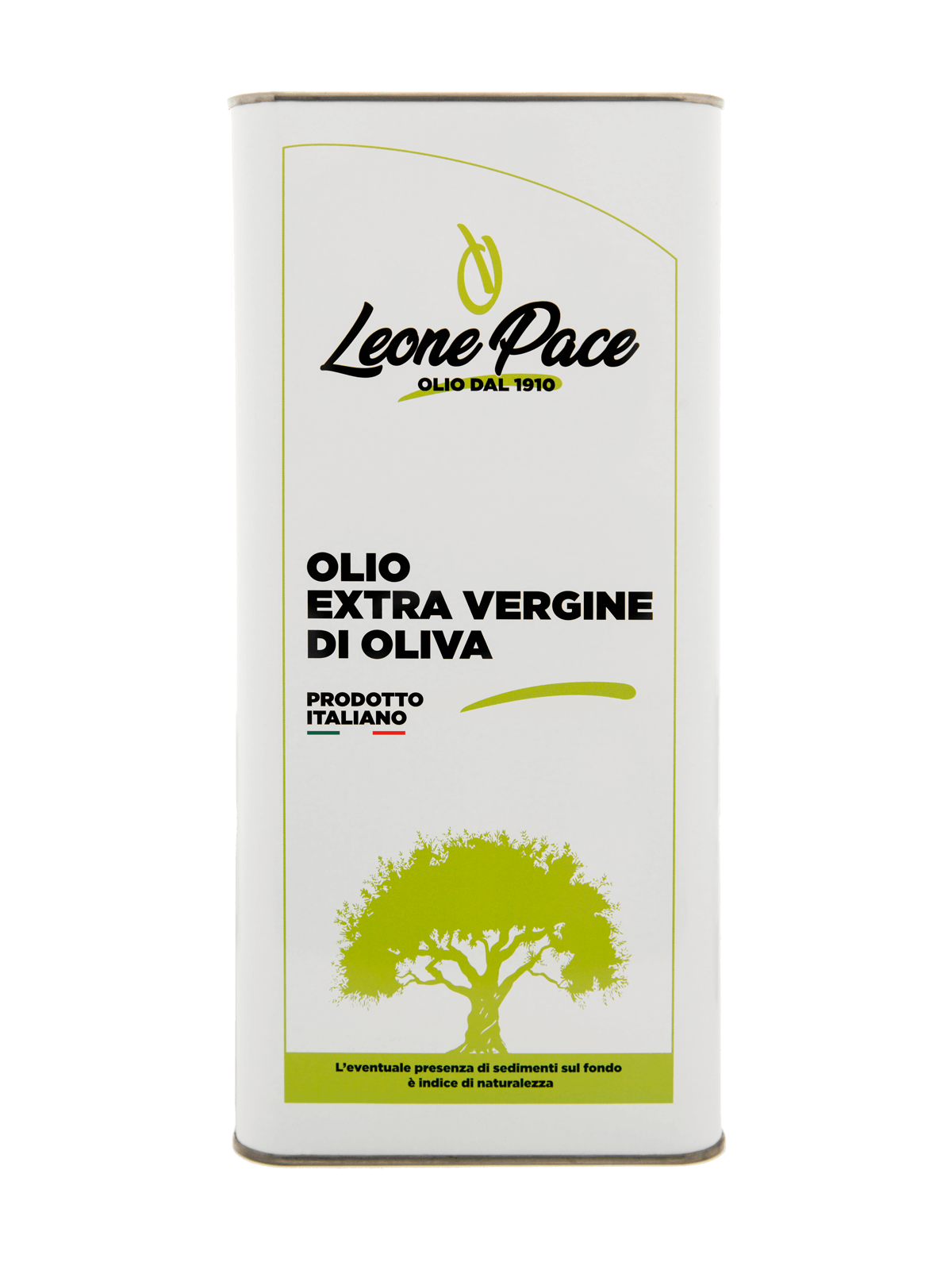 Olio Extravergine di Oliva, Latta 5 litri - Frantoio Pace Leone