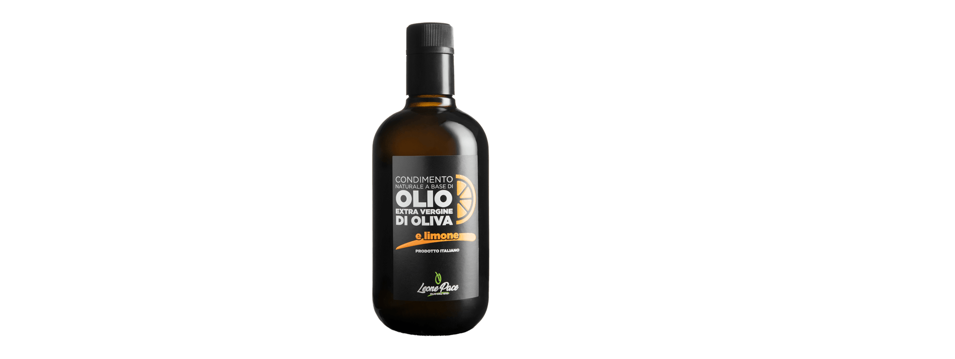 Olio extravergine di oliva pugliese aromatizzato al limone - Frantoio Leone Pace